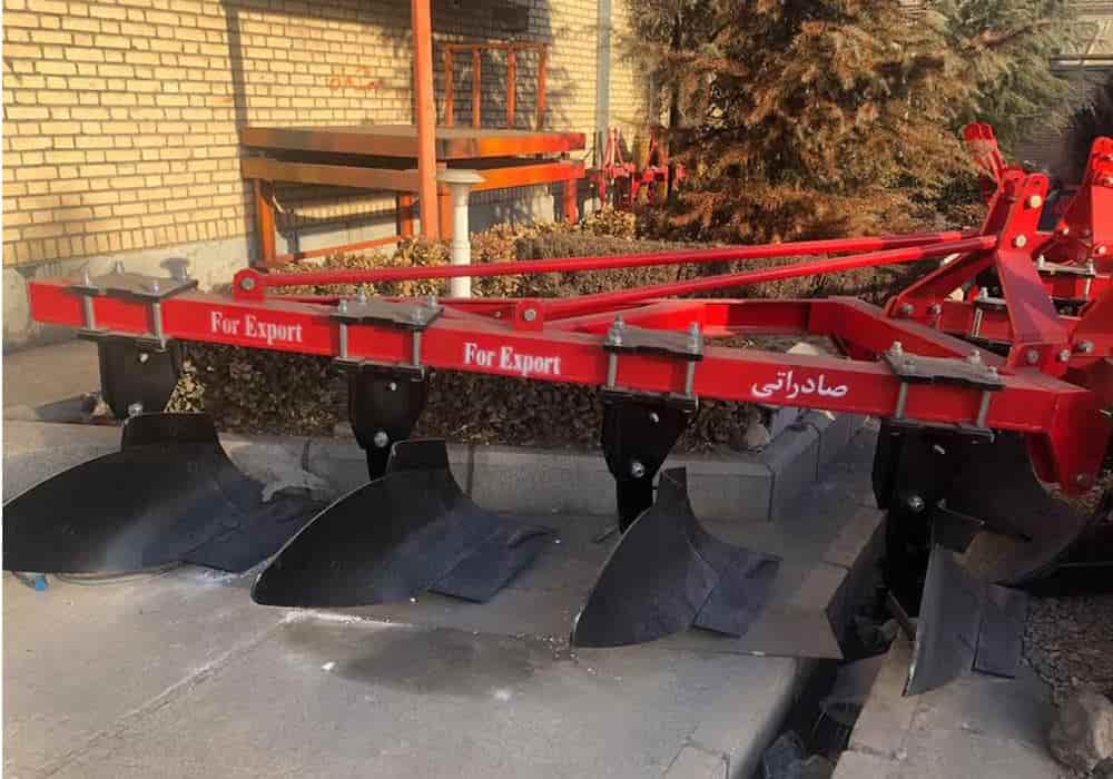 تصویر 2 از گاوآهن چهار خیش با چینش همزمان و شخم گسترده